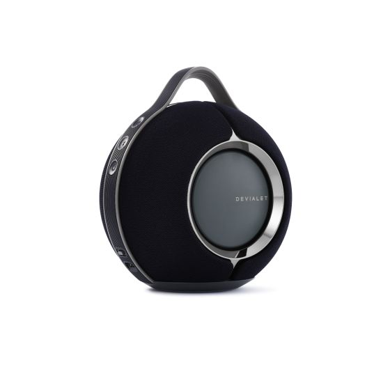 Devialet Mania - Deep Black ลำโพงอัจฉริยะแบบพกพา ให้เสียงสเตอริโอ 360 องศา"มาพร้อมแท่นชาร์จในกล่อง"