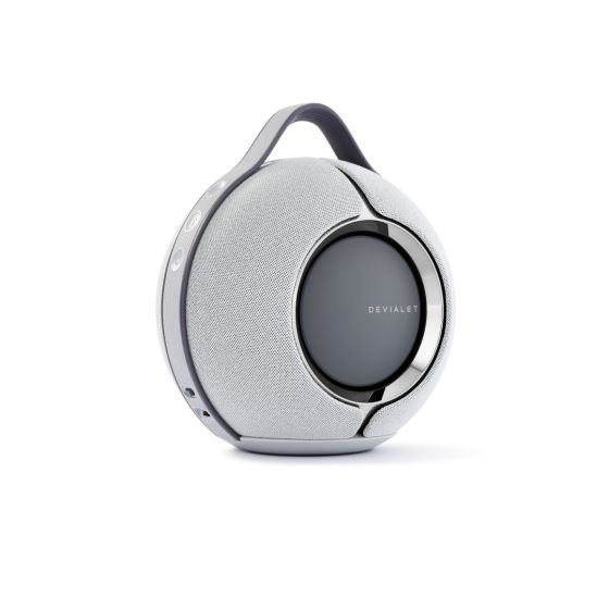 Devialet Mania - Light Grey ลำโพงอัจฉริยะแบบพกพา ให้เสียงสเตอริโอ 360 องศา"มาพร้อมแท่นชาร์จในกล่อง"